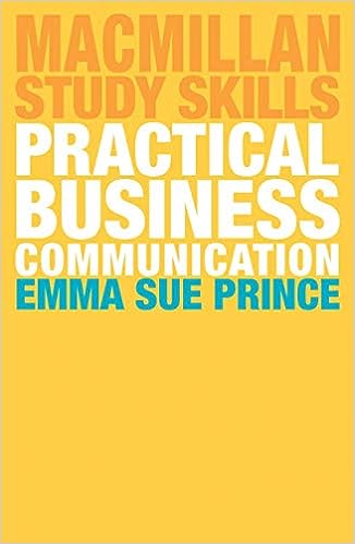 Practical Business Communication (Bloomsbury Study Skills) - Orginal Pdf